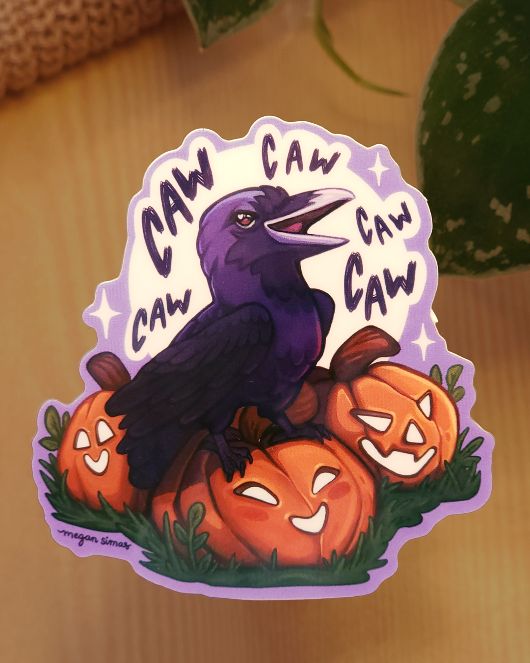 Crow King (GLOW IN THE DARK)