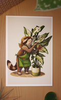 Gardening Racoon