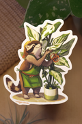Gardening Raccoon