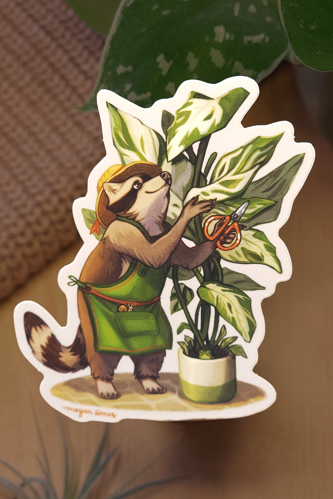 Gardening Raccoon
